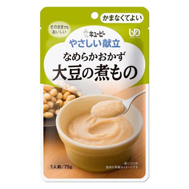 Kewpie friendly menu Y4-9 smooth side dish soybean stew 75g