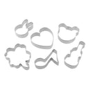 貝印 KHS クッキー抜型 （クマ・ウサギ）DL6428 6個セット