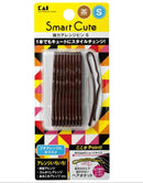 貝印 HC3319 スマートキュート 強力アレンジピンS（茶） 10本入