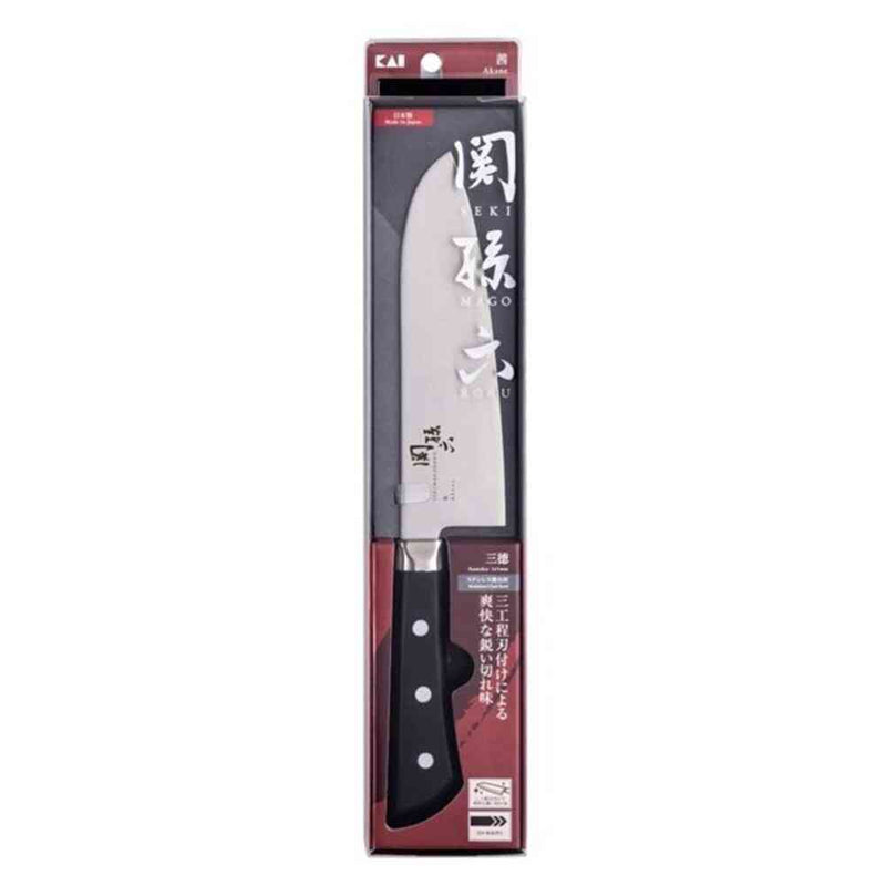 貝印 関孫六 茜 三徳