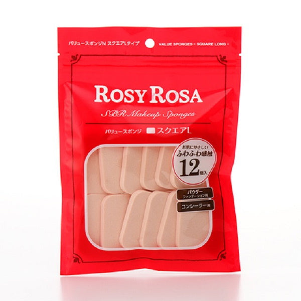 Rosy Rosa Value Sponge N Square L Type 12P