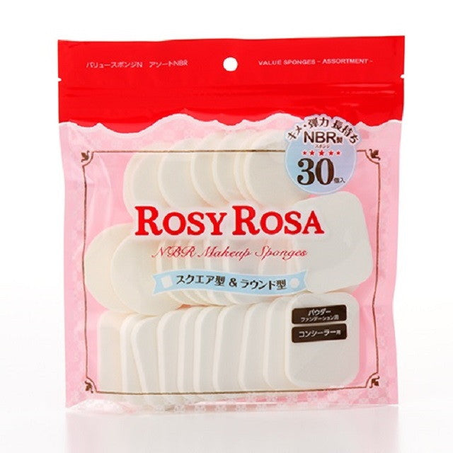 Rosy Rosa Value Sponge N Assorted NBR 30P