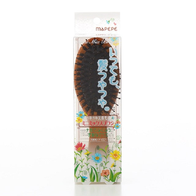 Mapepe glossy natural hair mini mix brush