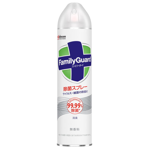 Johnson family guard sanitizing spray fragrance-free 300ml