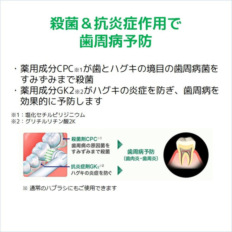 Gum periodontal professional care dental gel [for electric toothbrush]