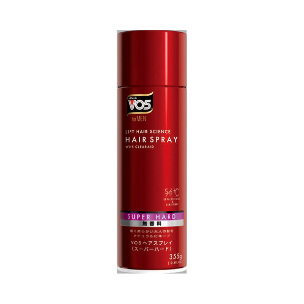 Sunstar VO5 hair spray for men super hard unscented 355g