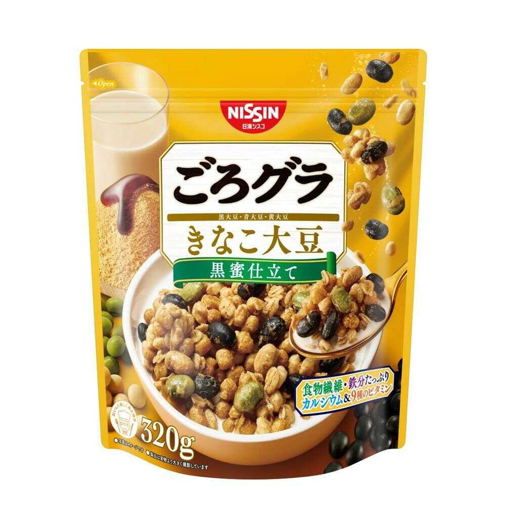 ◇【機能性表示食品】日清シスコ ごろグラ きなこ大豆 320g