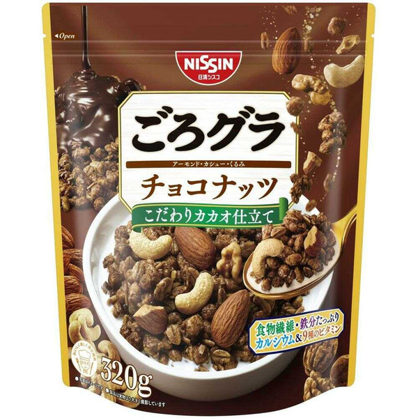 ◆【機能性表示食品】日清シスコ ごろグラ チョコナッツ 320g