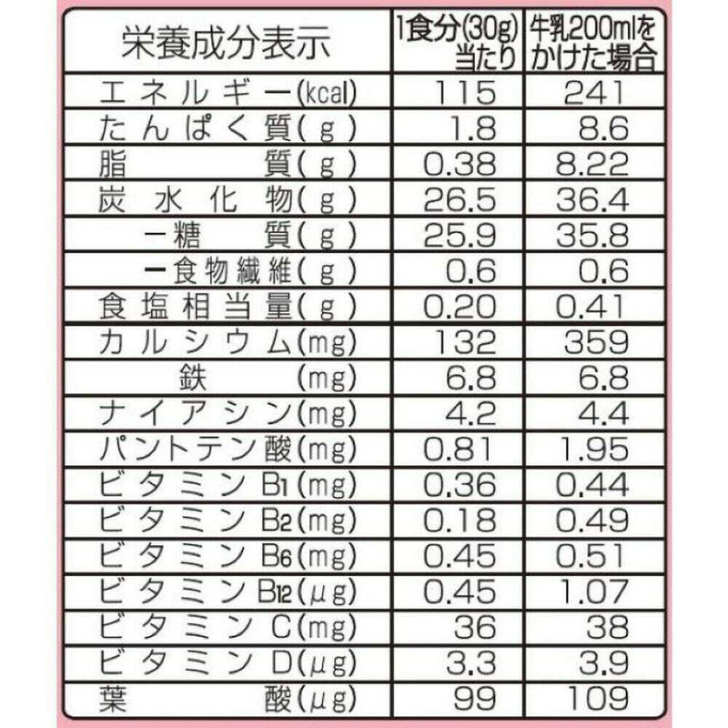 ◆日清シスコ シスコーンサクサクハートいちご味 130g