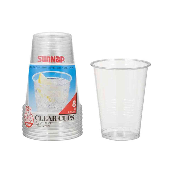 サンナップ 275Z クリアーカップL 275ml 8個