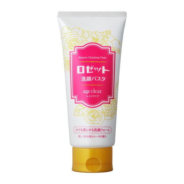 Rosette cleansing pasta cleansing foam that can also remove age clear makeup 150g