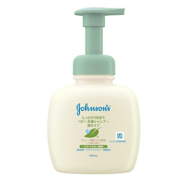 Johnson whole body shampoo foam type bottle 400ML