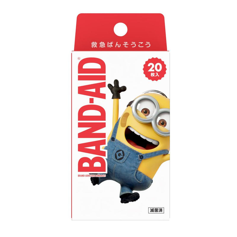 Johnson &amp; Johnson Band-Aid First Aid Bandage Minions 20 pieces