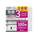 クレシア スコッティ ウェットティシュー 除菌 アルコールつめかえ用 100枚×3コパック