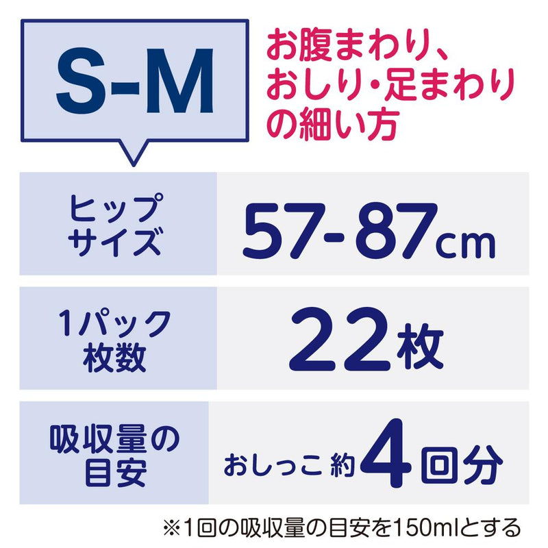 アクティ寝たまま交換テープ止めS-M22枚