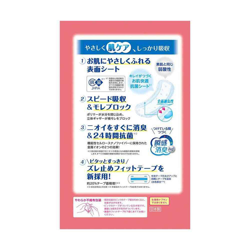 クレシア ポイズ さらさら吸水 吸水ナプキン 100cc まとめ買いパック 24枚