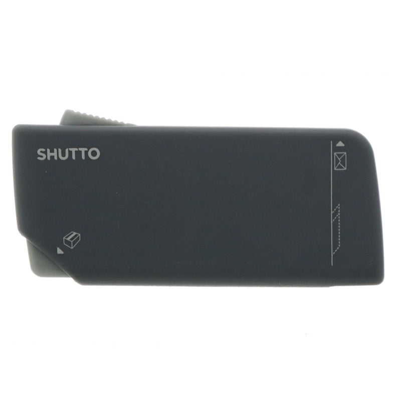 サンスター文具 開梱カッター＆レターオープナー SHUTTO（シュット） BK 1個