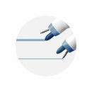 サンスター文具 Ninipie deco（ニニピーデコ） ブルー 1本