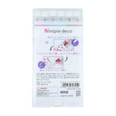 サンスター文具 Ninipie deco（ニニピーデコ） 6本セット