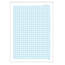 ジャポニカ学習帳A4 5mm方眼 青