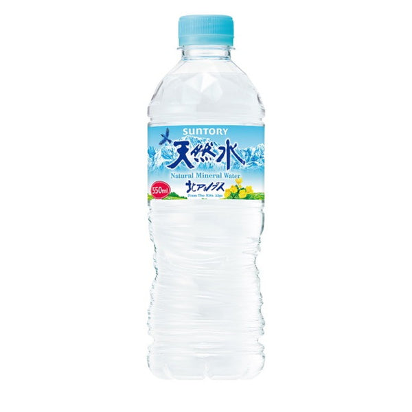 ◆三得利天然水550ML