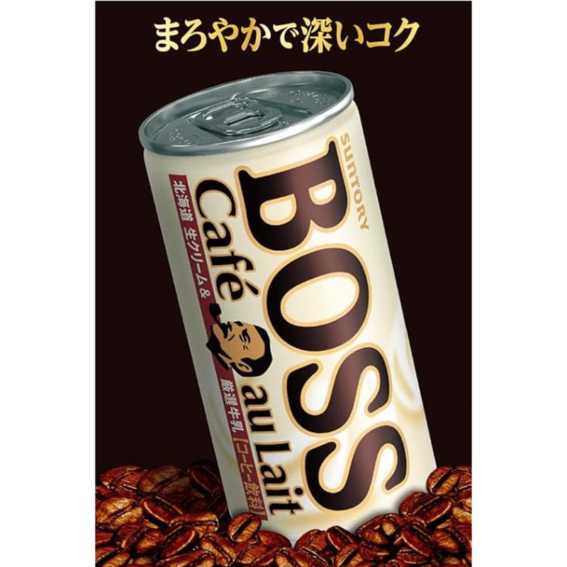 ◆ Suntory Boss Cafe au lait 185GX6