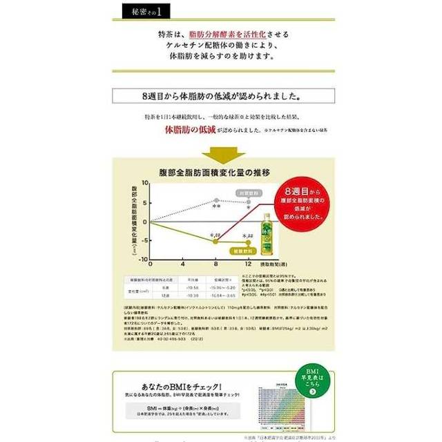 ◆ 【特定保健食品（FOSHO）】三得利特级茉莉花茶 500ml
