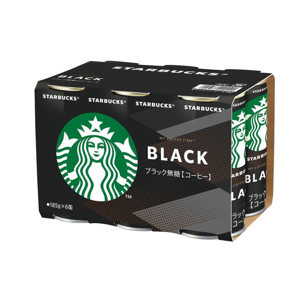 ◆サントリー スターバックス ブラック 185g×6缶