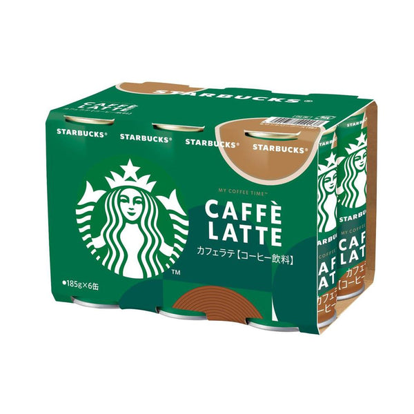 ◆サントリー スターバックス カフェラテ 185g×6缶