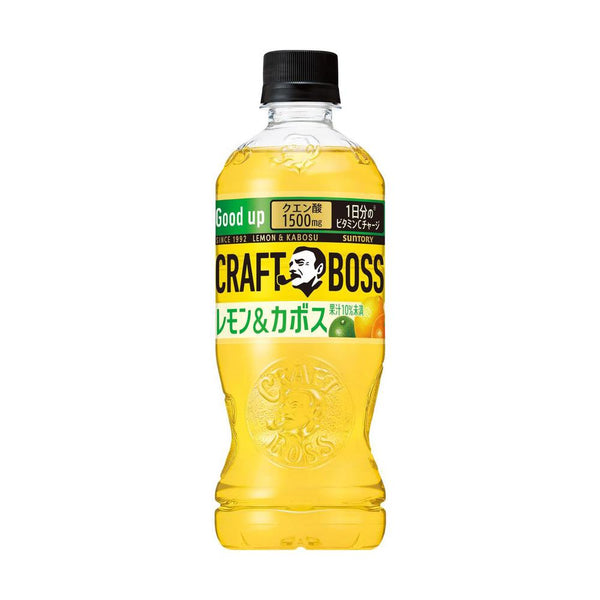◆サントリー クラフトボス レモン＆カボス 500ml