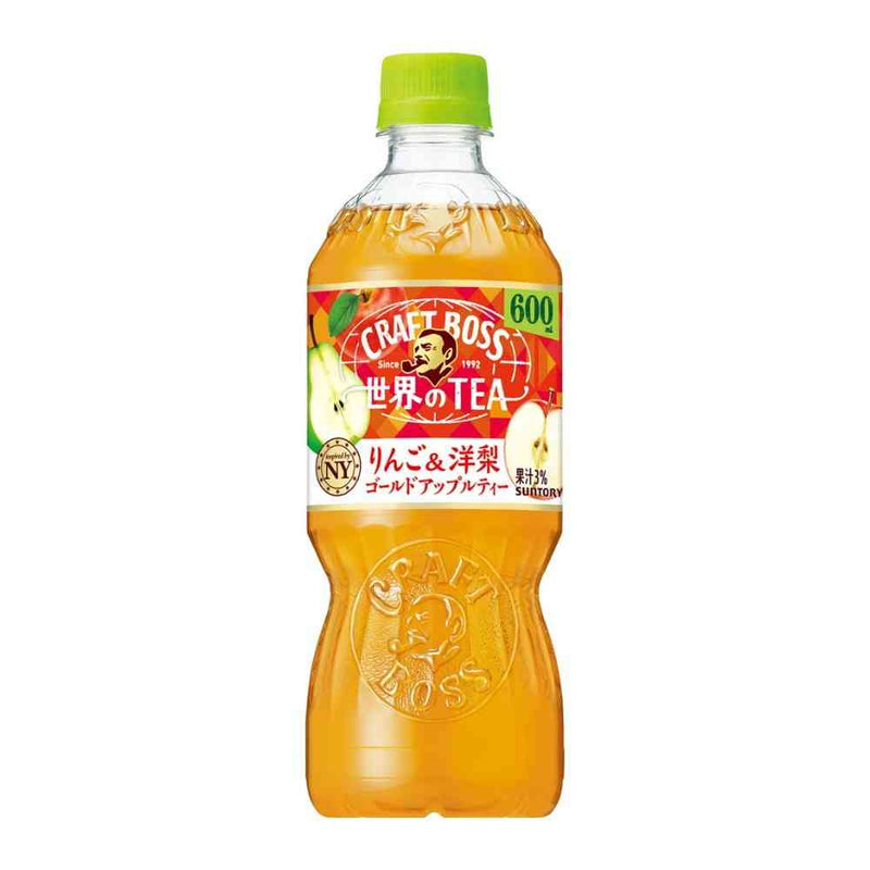 ◇サントリー クラフトボス 世界のTEA りんご＆洋梨 ゴールドアップル