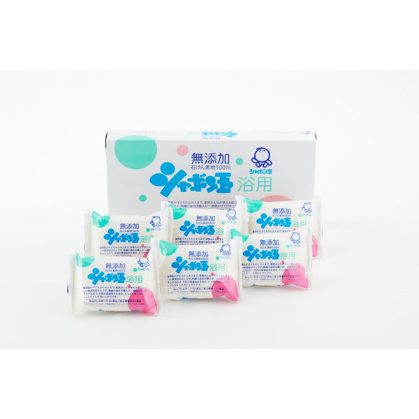 Shabondama bath soap 100g x 6 pieces