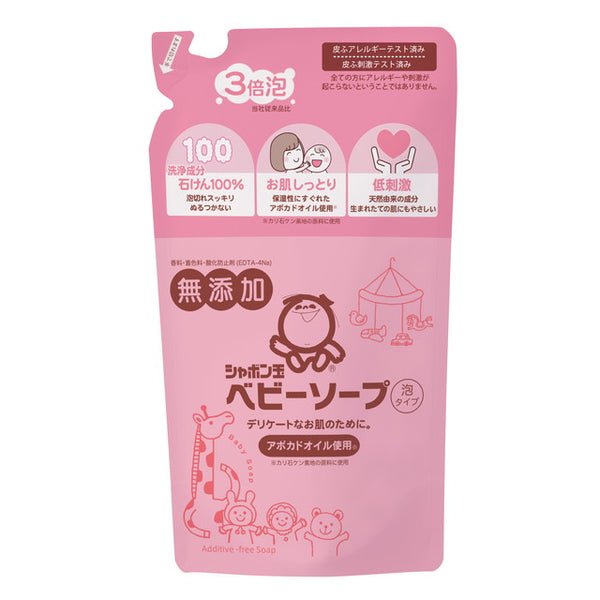 Shabondama Soap 婴儿香皂泡沫型补充装 400ml