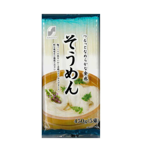 ◆SUN STYLE（サンスタイル） そうめん 450g（5束）