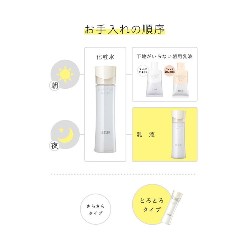 Shiseido Elixir Refre Balancing Milk 2（替换装）110ml