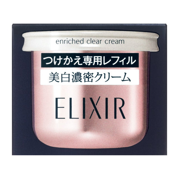 资生堂 Elixir White Enriched Clear Cream 替换装 45 克