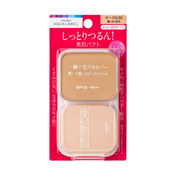 Shiseido Aqua Label Moist Powder Ocher 30 (Refill)