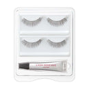 Shiseido Eyelashes Natural 3 2 sets of eyelashes, adhesive 3.3g