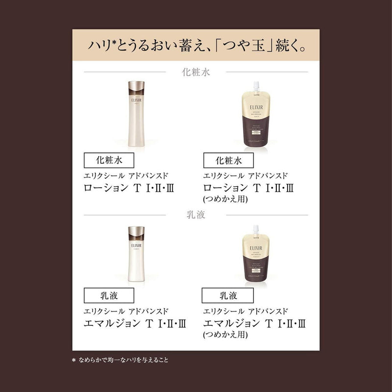 資生堂 エリクシール エマルジョン T I（詰替用） 110ml