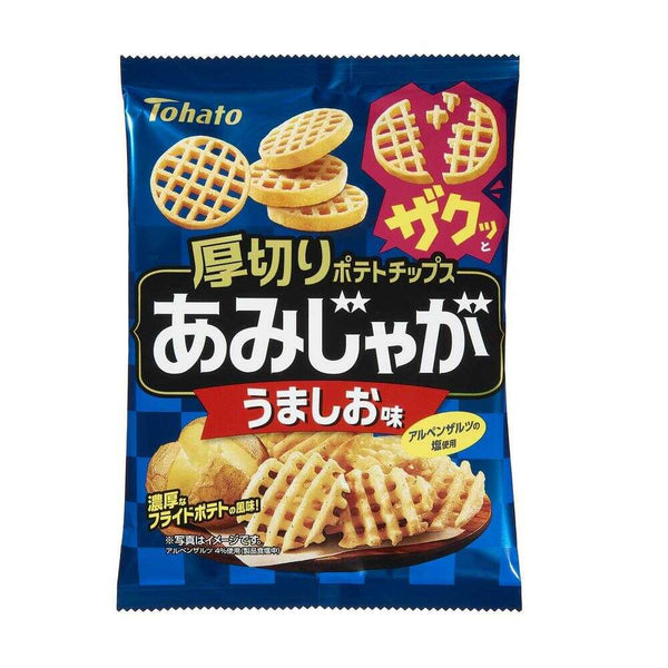 ◆東ハト あみじゃが うましお味 55g