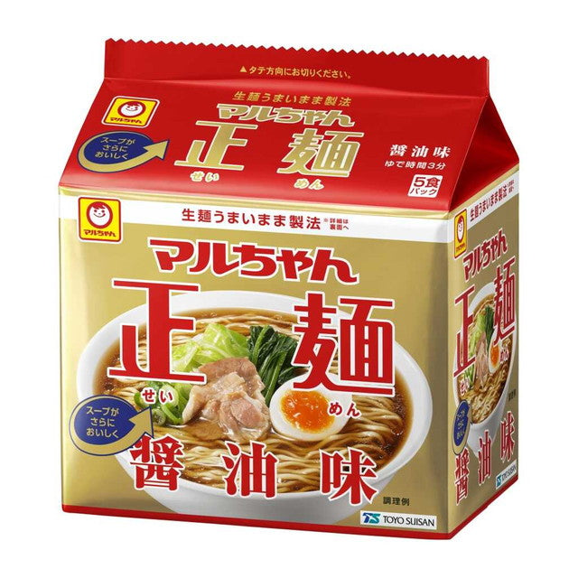◇マルちゃん 正麺 醤油味 5食入