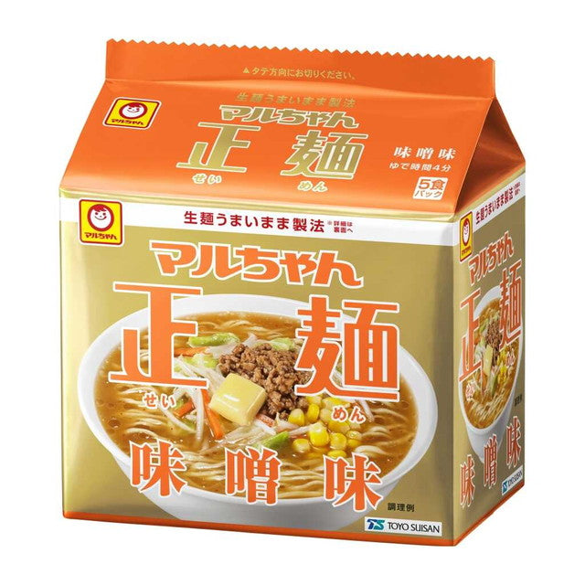 マルちゃん ◇マルちゃん 正麺 味噌味 5食入