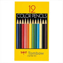 トンボ鉛筆 色鉛筆NA 紙箱 12色 12色