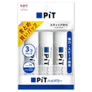 トンボ鉛筆 スティック糊 ピットハイパワーN 3個パック