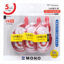 トンボ鉛筆 修正テープ 詰替えタイプ モノYX5 カートリッジ 3個パック