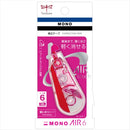 トンボ鉛筆 モノエアー 修正テープ 使い切り 6mm幅 ピンク 1個