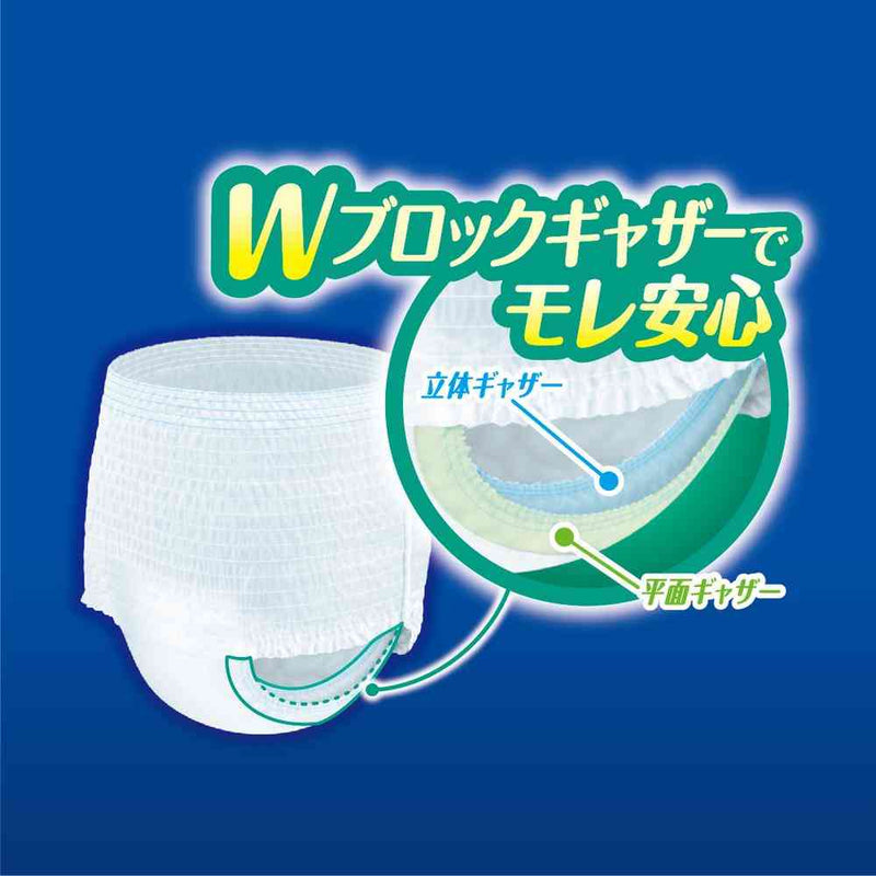 大王製紙 アテント夜1枚安心パンツはき心地すっきり男女共用M 20枚