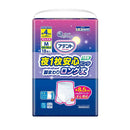 大王製紙 アテント夜1枚安心パンツ脚まわりロング丈男女共用M 18枚
