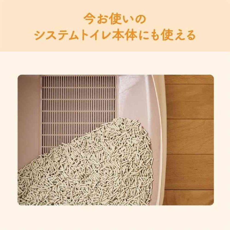 大王製紙 キミおもい パワフル消臭・抗菌 システムトイレ用ネコ砂 小粒 4L