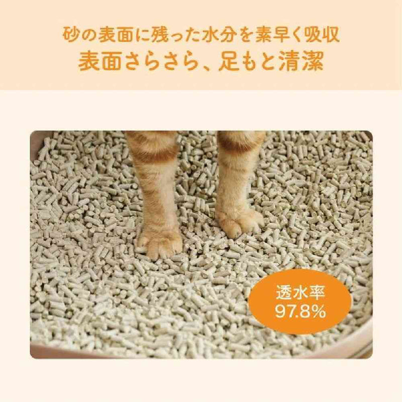 大王製紙 キミおもい パワフル消臭・抗菌 システムトイレ用ネコ砂 小粒 4L